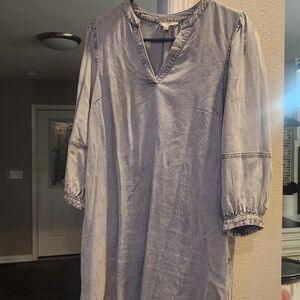 Entro Light Blue Casual Dress
